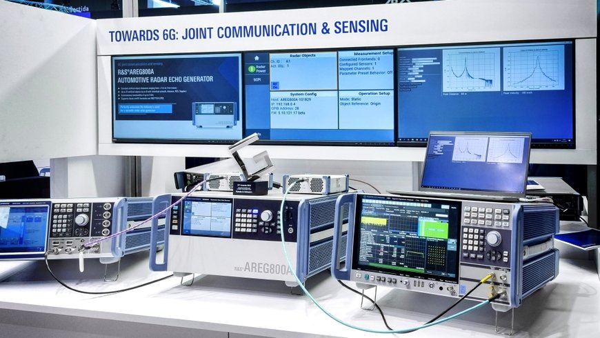 JCAS-Referenz-Messaufbau von Rohde & Schwarz mit GTI Award ausgezeichnet